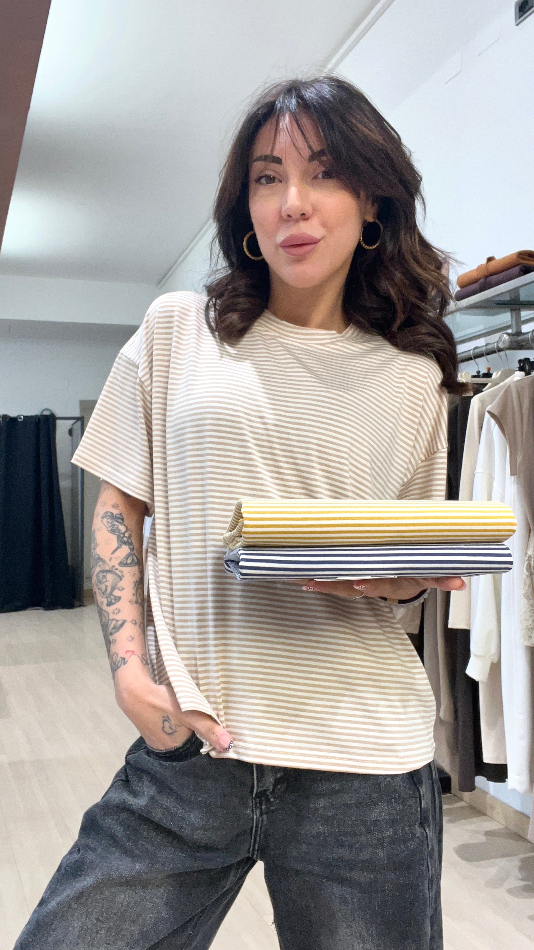 T-shirt rigata haveone