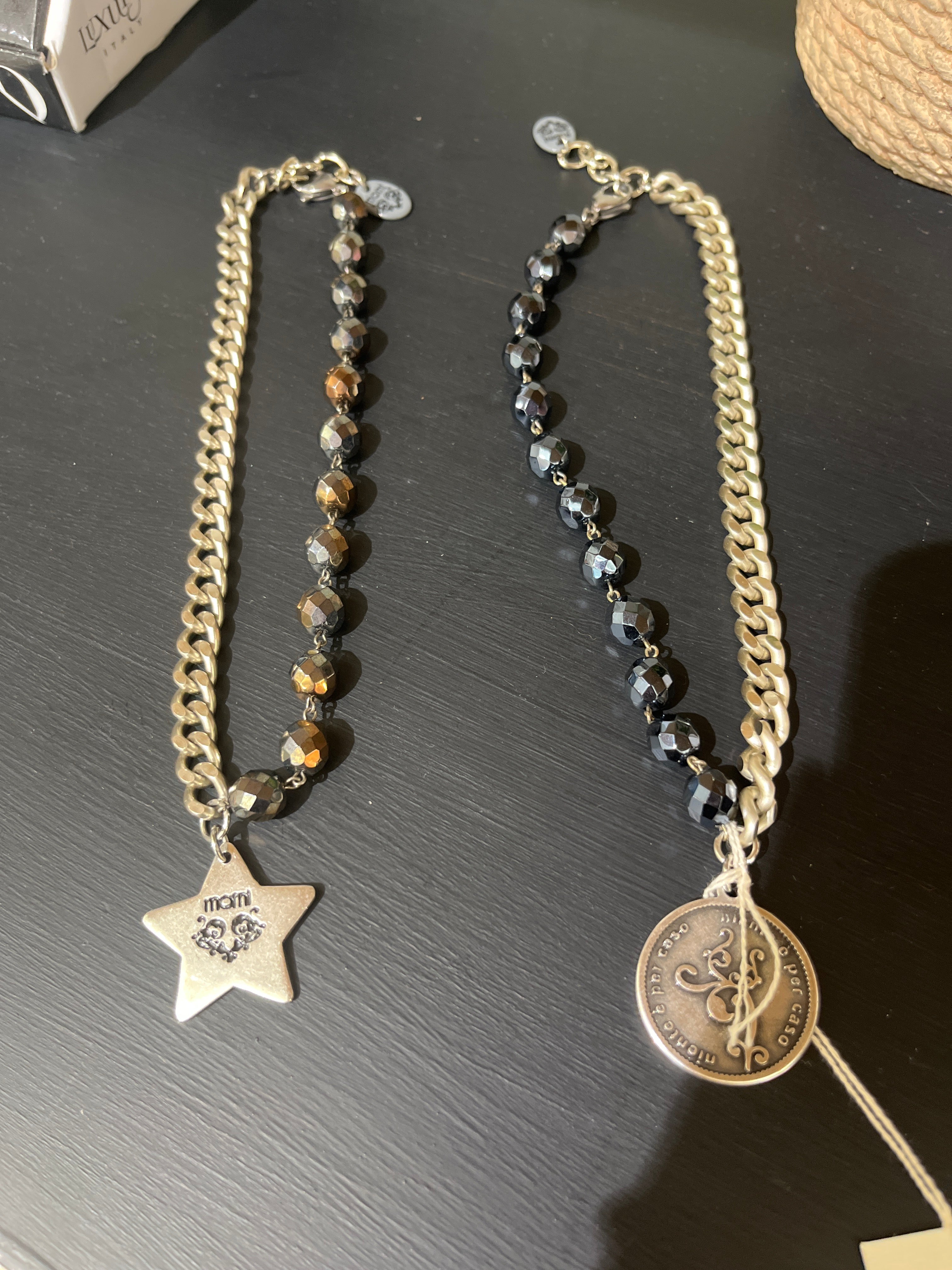 Francesca corta argento