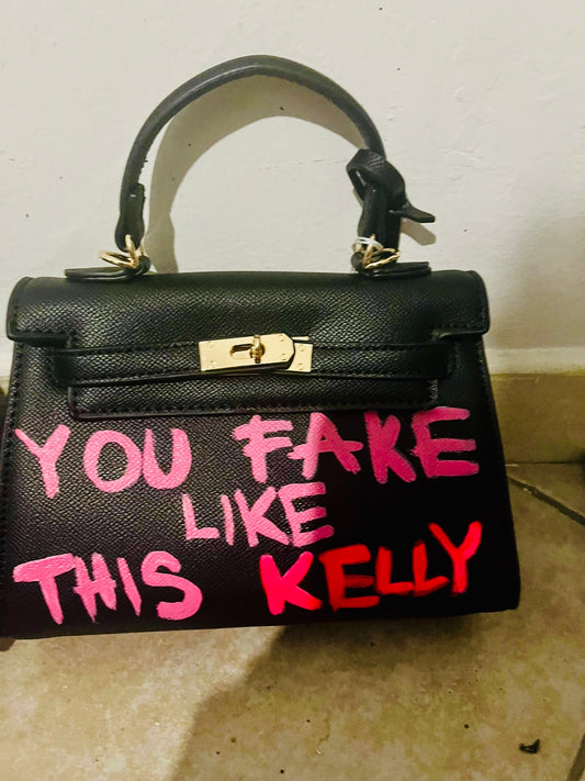 Mini bag Fake Kelly