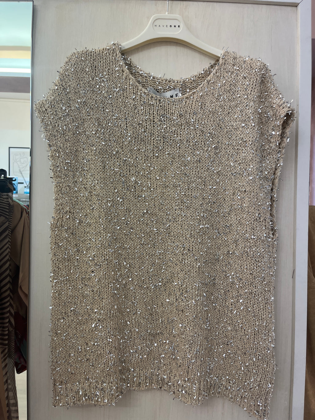 Gilet over lurex haveone