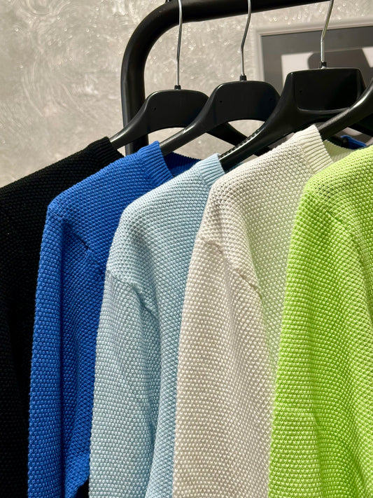 Maglioncino garzato in cotone