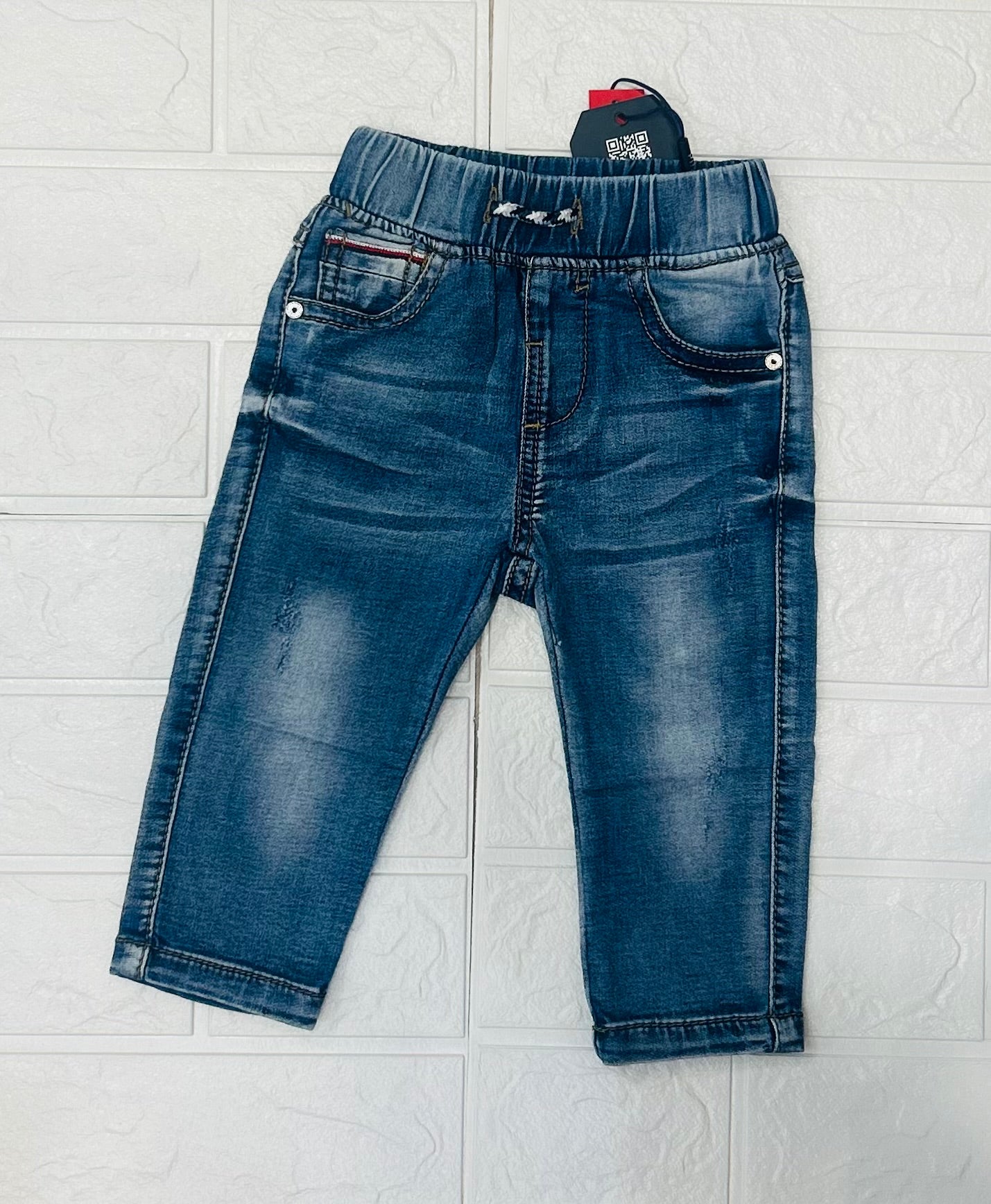 Denim elasticizzato